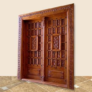 Carved Door Ara DO03 - Đồ Gỗ Toàn Mỹ - Công Ty TNHH Kỹ Nghệ Gỗ Toàn Mỹ